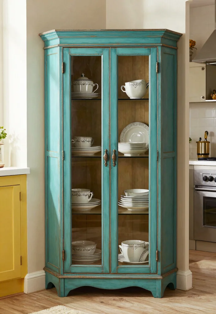 15 Kitchen Corner Cabinet 2026 Trending Ideas That Use Every Inch - 12. Decorative Corner Cabinet Styles 1