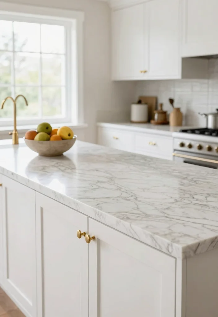 15 Kitchen Countertops on a Budget Ideas That Look Expensive - 4. Quartz: The Affordable Marvel 1