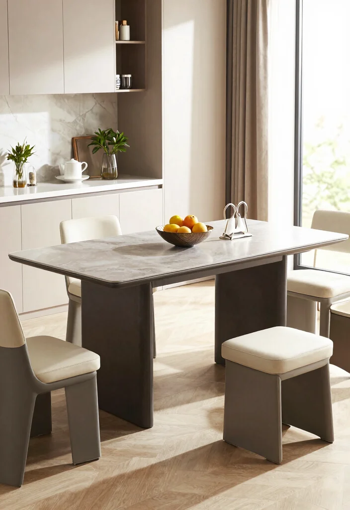 15 Kitchen Dining Table Ideas With Functional Style 2 15 Kitchen Dining Table Ideas With Functional Style - 2. Multifunctional Dining Tables 1