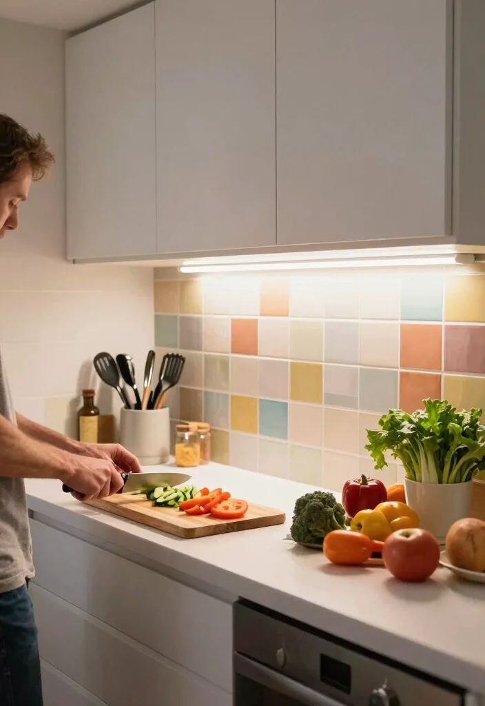 15 Lights Under Kitchen Cabinets Ideas That Glow Brightly - 4. Bright Task Lighting 1