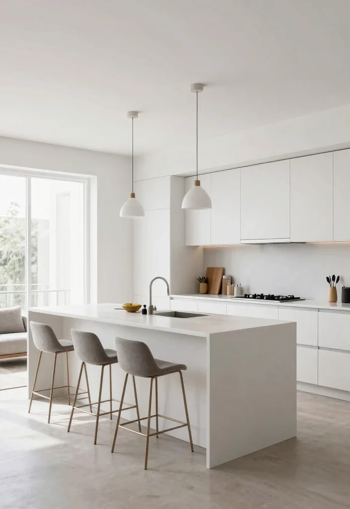 15 One Wall Kitchen With Island Ideas That Maximize Layout 4 15 One Wall Kitchen With Island Ideas That Maximize Layout - 4. Contemporary Open Concept 1