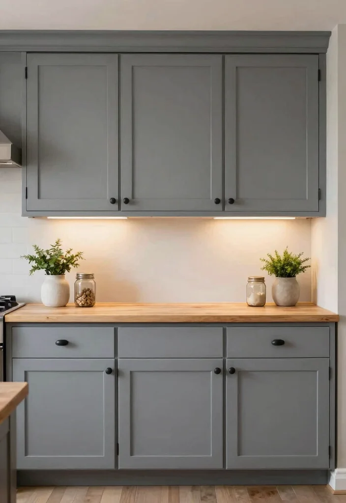 15 Paint Cabinets Kitchen Ideas With Budget Friendly Style - 10. Eco-Friendly Chalk Paint 1