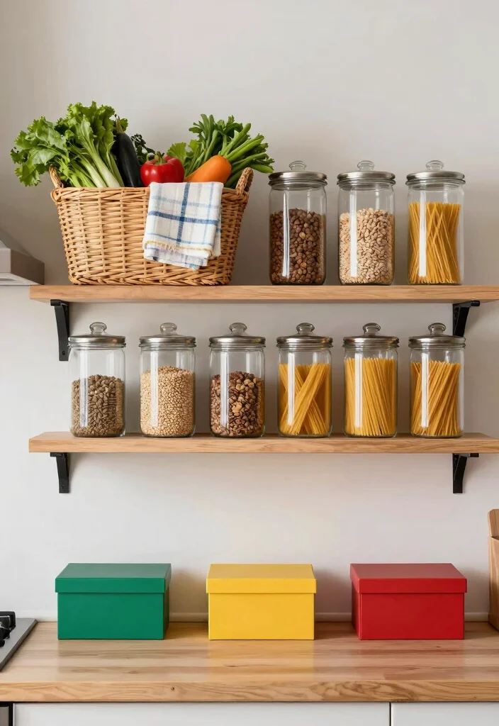 15 Small Kitchen Organization Storage Ideas That Work Wonders - 10. Decorative Storage Solutions 1