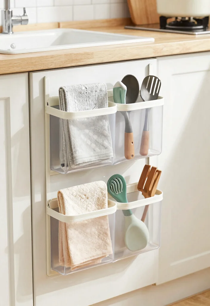 15 Small Kitchen Organization Storage Ideas That Work Wonders - 11. Over-the-Door Organizers 1