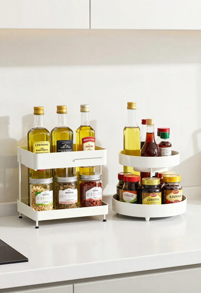 15 Small Kitchen Organization Storage Ideas That Work Wonders - 15. Layered Storage 1