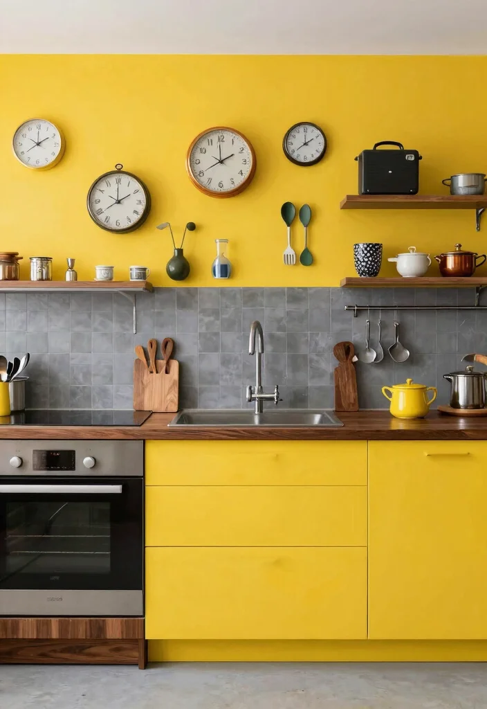 15 Yellow Wall Kitchen Ideas With Sunny Vibes 11 15 Yellow Wall Kitchen Ideas With Sunny Vibes - 11. Cheery Canary Yellow 1