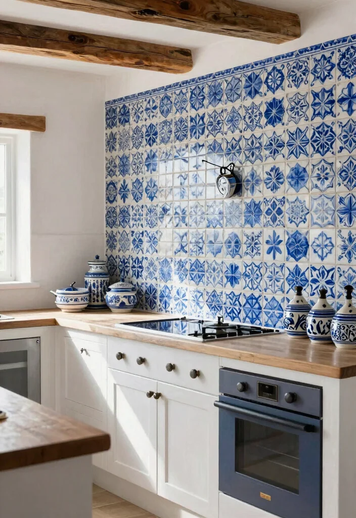 16 Backsplash Tiles for Kitchen Ideas With Bold Patterns 13 16 Backsplash Tiles for Kitchen Ideas With Bold Patterns - 13. Mediterranean Vibes 1