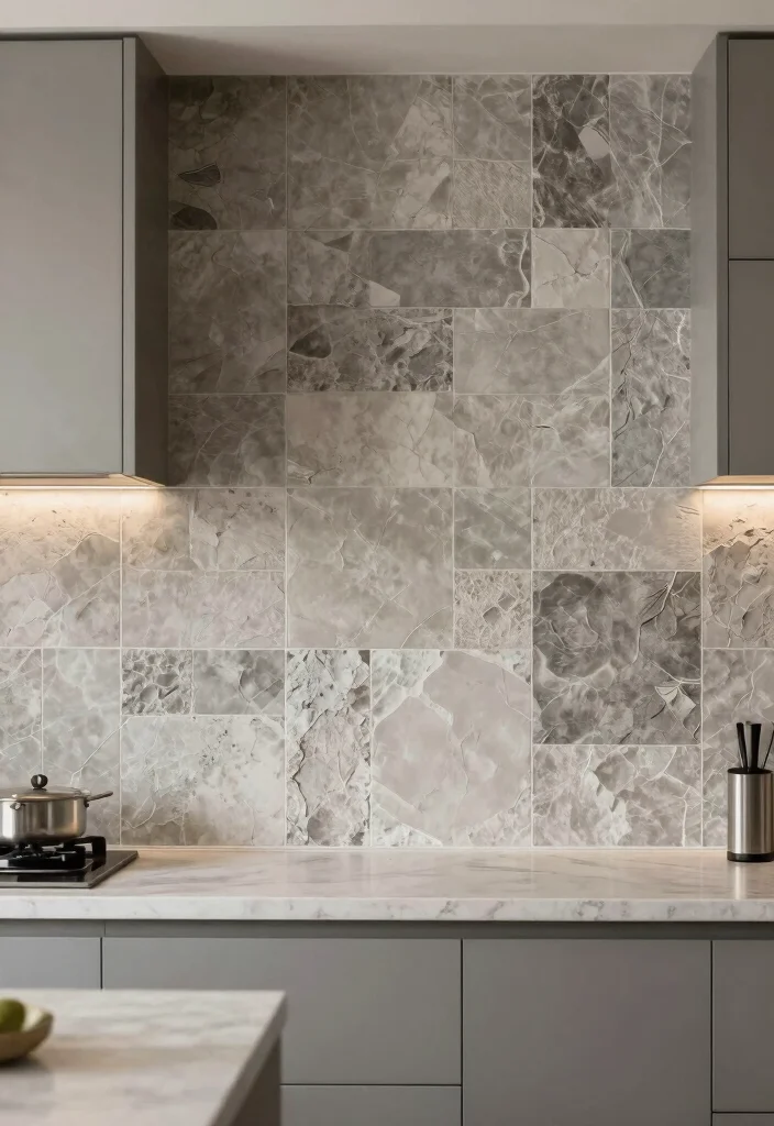 16 Backsplash Tiles for Kitchen Ideas With Bold Patterns 14 16 Backsplash Tiles for Kitchen Ideas With Bold Patterns - 14. Textural Contrast 1