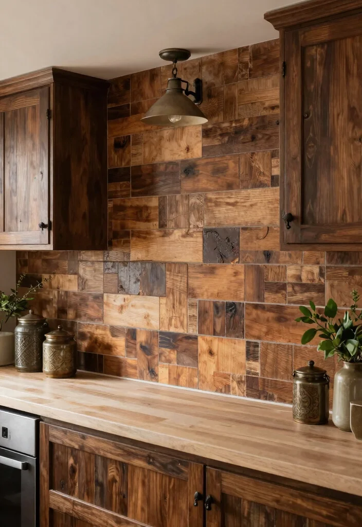 16 Backsplash Tiles for Kitchen Ideas With Bold Patterns 3 16 Backsplash Tiles for Kitchen Ideas With Bold Patterns - 3. Rustic Charm 1