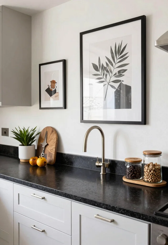 16 Black Granite Countertops Kitchen 2026 Trending Ideas With Luxe Contrast 16 16 Black Granite Countertops Kitchen 2026 Trending Ideas With Luxe Contrast - 16. Personalized Decor: Your Style Shine 1
