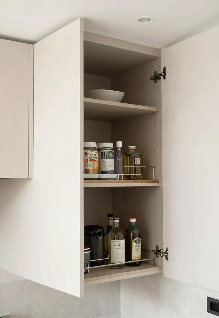 16 Kitchen Cabinets to the Ceiling Ideas With Seamless Finish - 15. Smart Storage Solutions 1