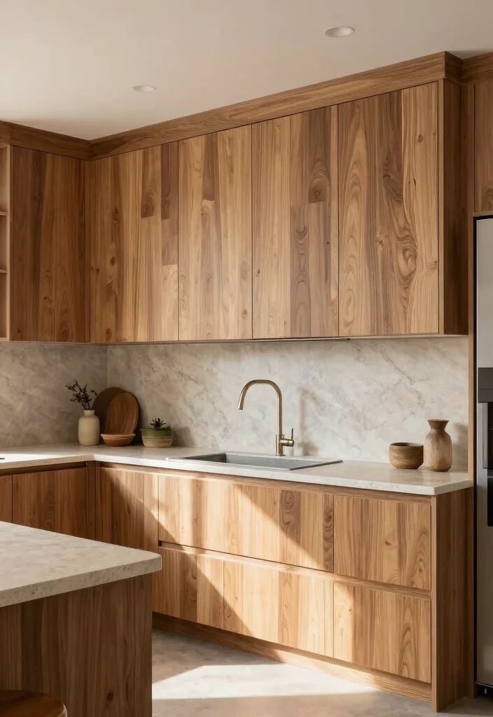 16 Kitchen Cabinets to the Ceiling Ideas With Seamless Finish - 16. Eco-Friendly Materials 1