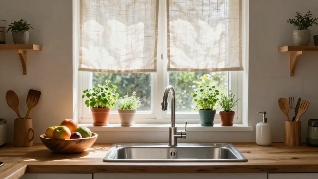 16 Kitchen Curtain Ideas Above Sink 2026 Trending That Add Charm