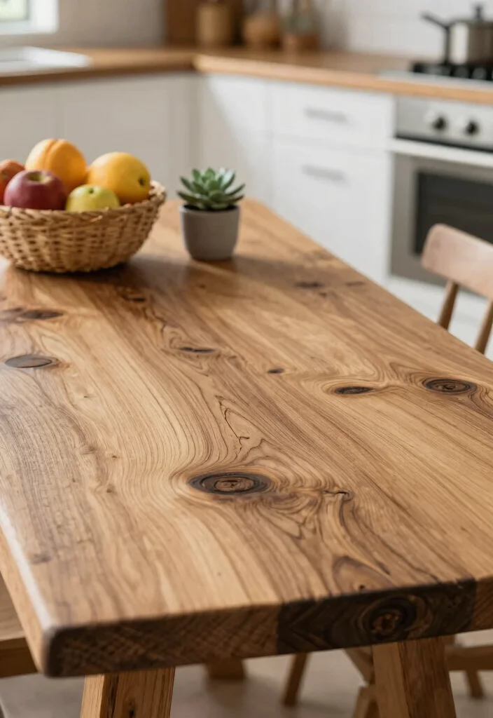 16 Kitchen Table Top Ideas With Stylish Surfaces 1 16 Kitchen Table Top Ideas With Stylish Surfaces - 1. Reclaimed Wood Wonders 1