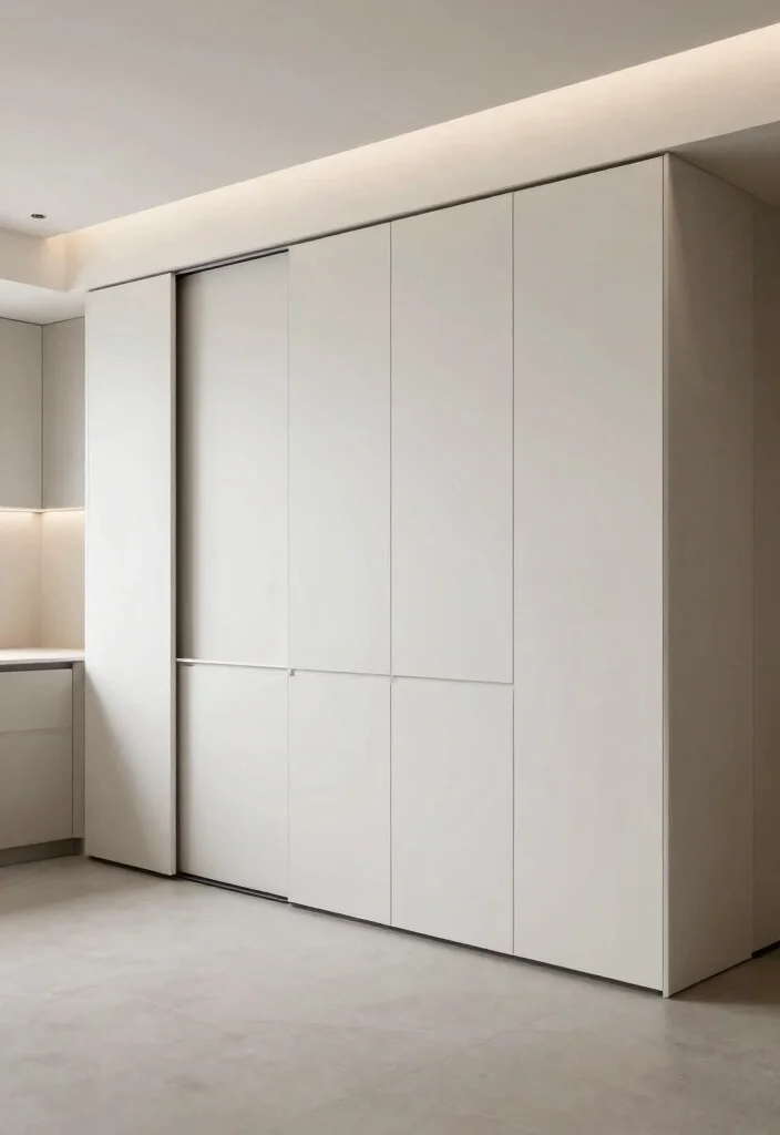 16 Kitchen Upper Cabinets Ideas That Maximize Height - 16. Hidden Cabinetry 1