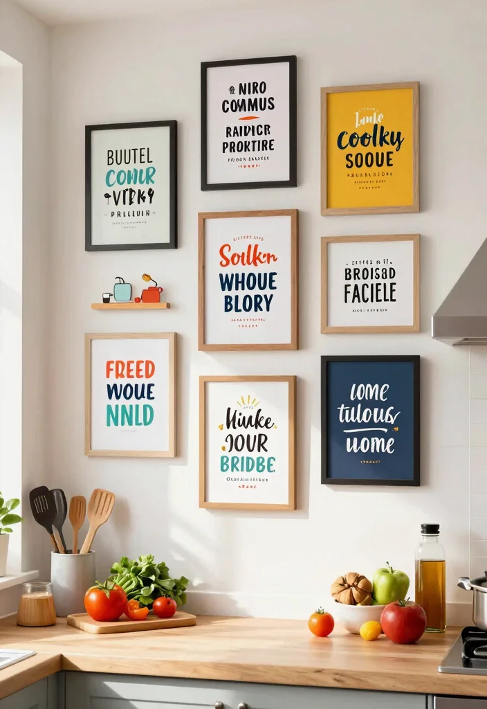 16 Kitchen Wall Prints Ideas That Add Personality 14 16 Kitchen Wall Prints Ideas That Add Personality - 14. Inspirational Cooking Quotes 1