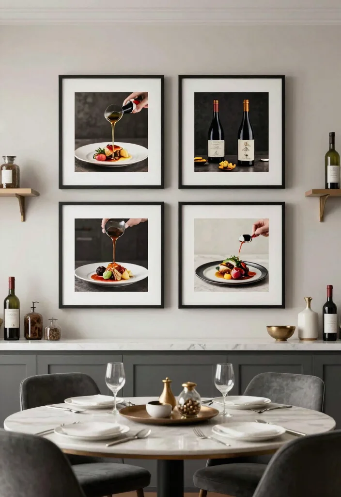 16 Kitchen Wall Prints Ideas That Add Personality 7 16 Kitchen Wall Prints Ideas That Add Personality - 7. Classic Culinary Art 1