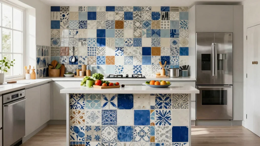 16 Small Kitchen Tiles Ideas That Expand Visual Space
