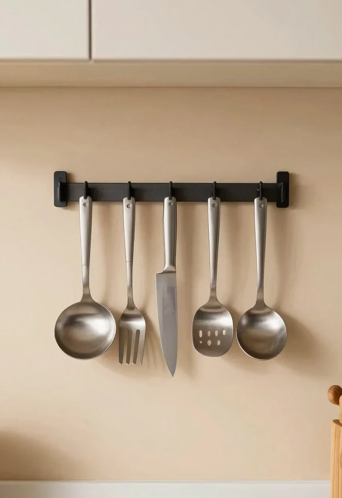 17 Clever Kitchen Storage Ideas Cabinets That Maximize Space 7 17 Clever Kitchen Storage Ideas Cabinets That Maximize Space - 7. Magnetic Strips for Utensils 1