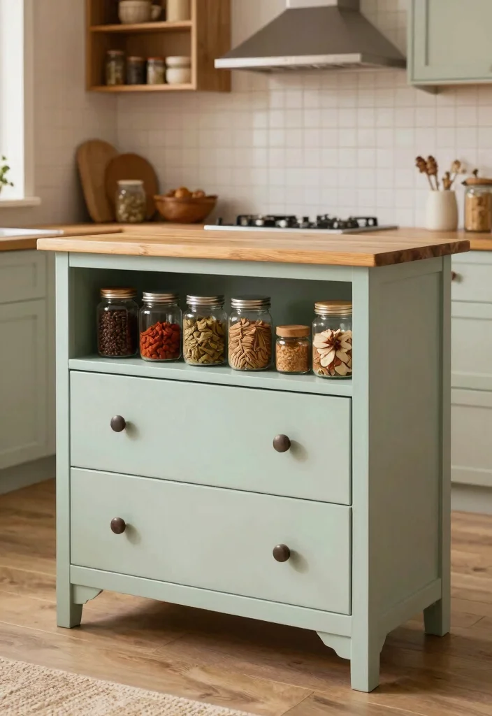 17 Clever Kitchen Storage Ideas Cabinets That Maximize Space 8 17 Clever Kitchen Storage Ideas Cabinets That Maximize Space - 8. Repurposed Furniture for Storage 1