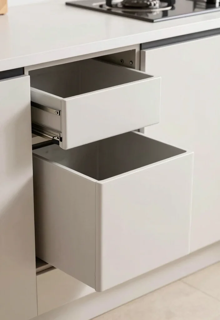17 Kitchen Cupboard Organization 2026 Trending Ideas That Reduce Clutter - 14. Hidden Trash Bins 1