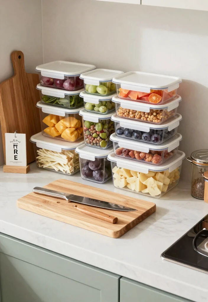 17 Kitchen Cupboard Organization 2026 Trending Ideas That Reduce Clutter - 17. Time-Saving Meal Prep Stations 1