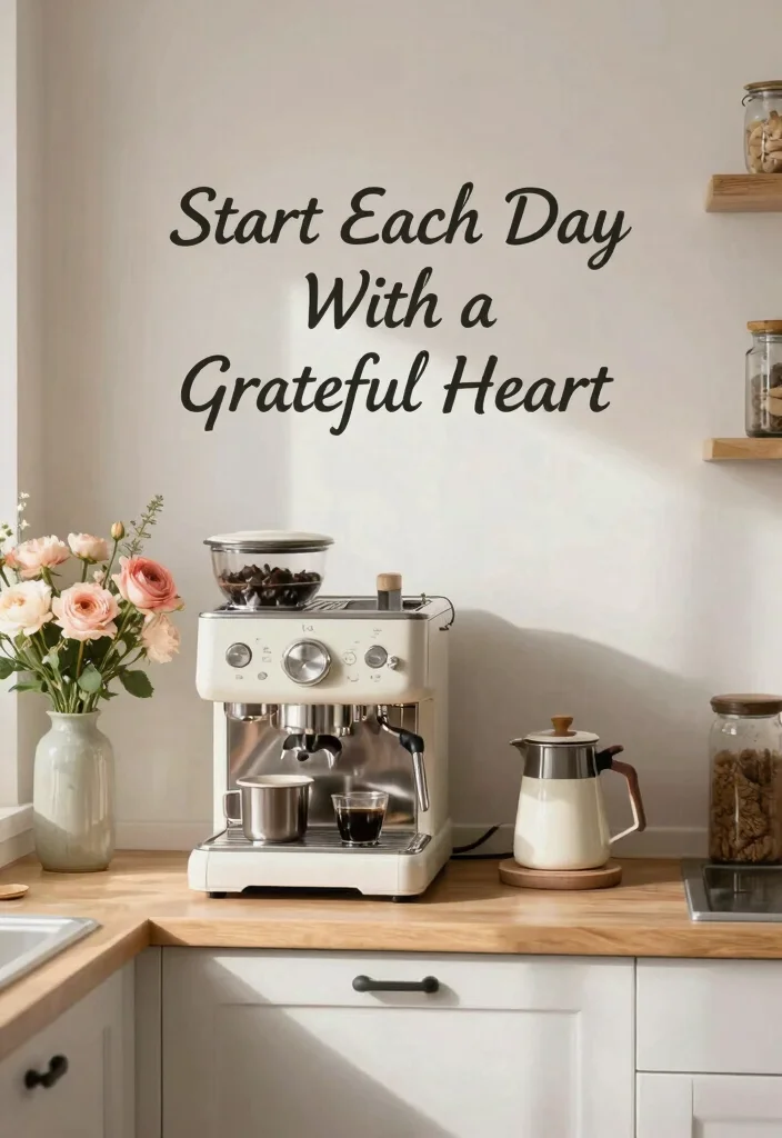 17 Kitchen Wall Quotes Ideas That Inspire Daily 15 17 Kitchen Wall Quotes Ideas That Inspire Daily - 15. 'Start Each Day With a Grateful Heart' 1