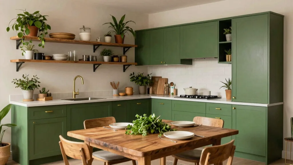 17 Kitchen With Green Cabinets Ideas That Feel On Trend