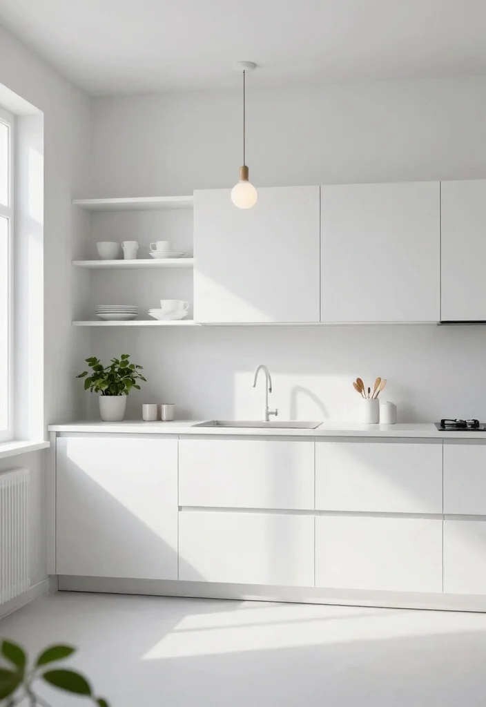 17 Kitchen on One Wall Ideas With Compact Design 1 17 Kitchen on One Wall Ideas With Compact Design - 1. Streamlined Minimalism 1