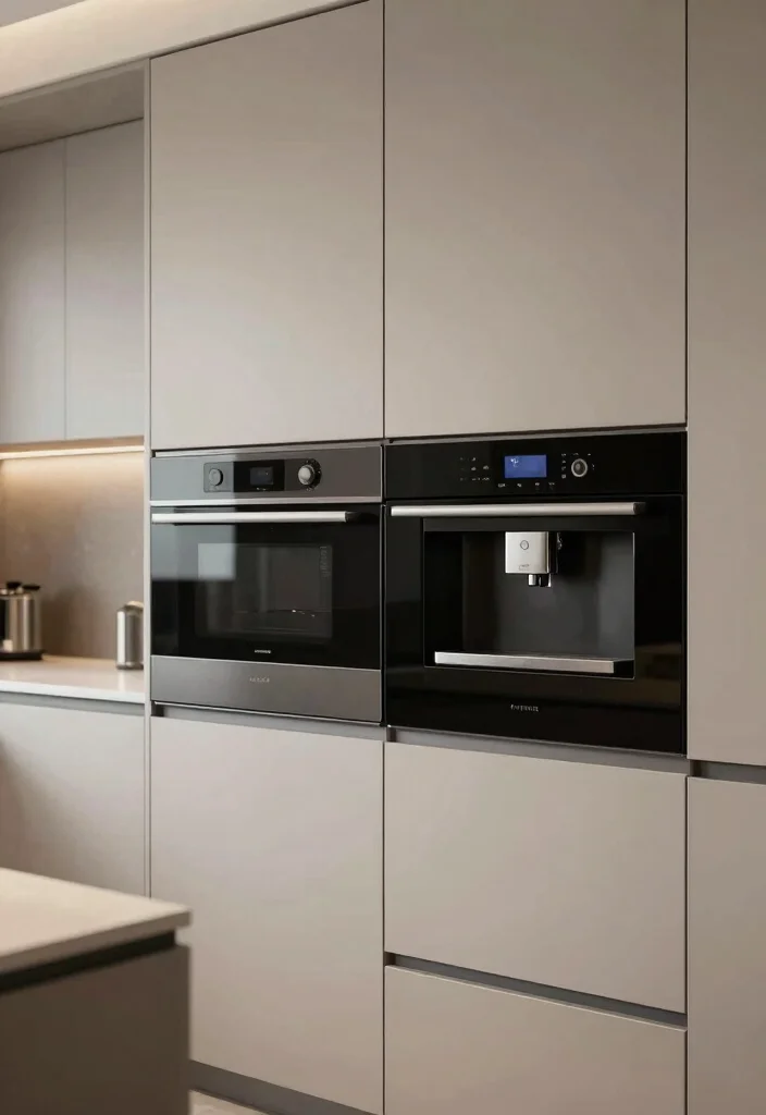 17 Pantry Cabinets in Kitchen Ideas With Smart Storage 12 17 Pantry Cabinets in Kitchen Ideas With Smart Storage - 12. Pantry with Integrated Appliances 1