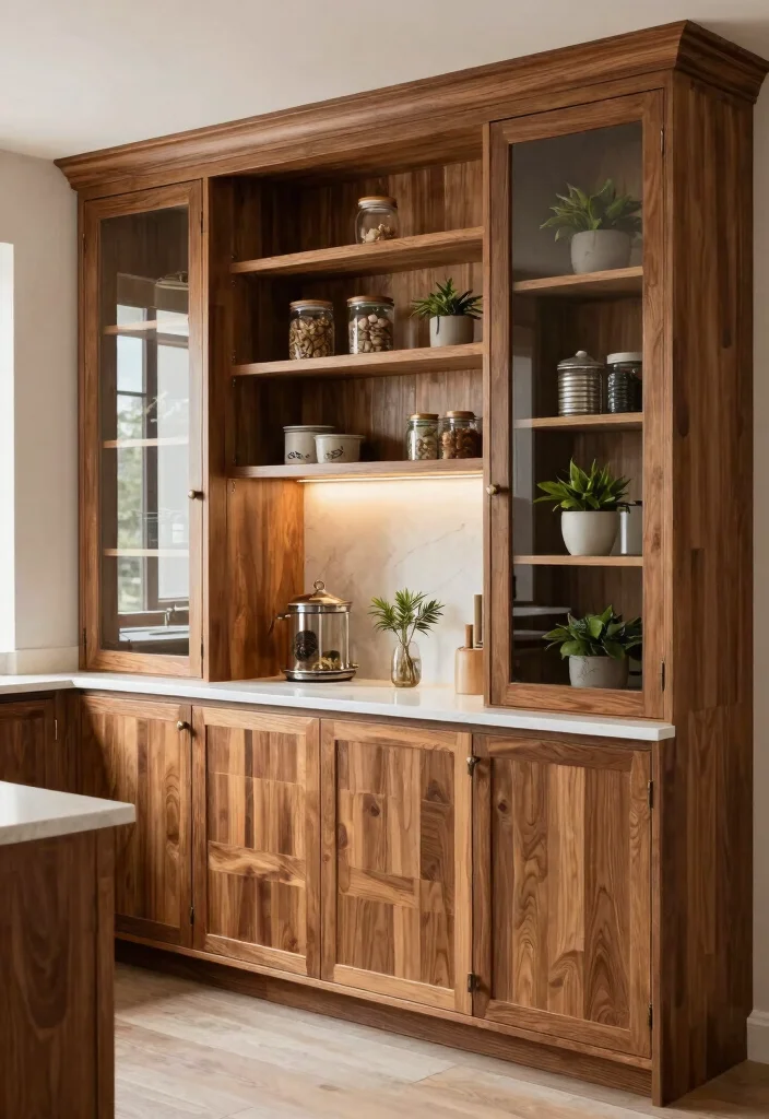 17 Pantry Cabinets in Kitchen Ideas With Smart Storage 5 17 Pantry Cabinets in Kitchen Ideas With Smart Storage - 5. Custom Built-Ins 1