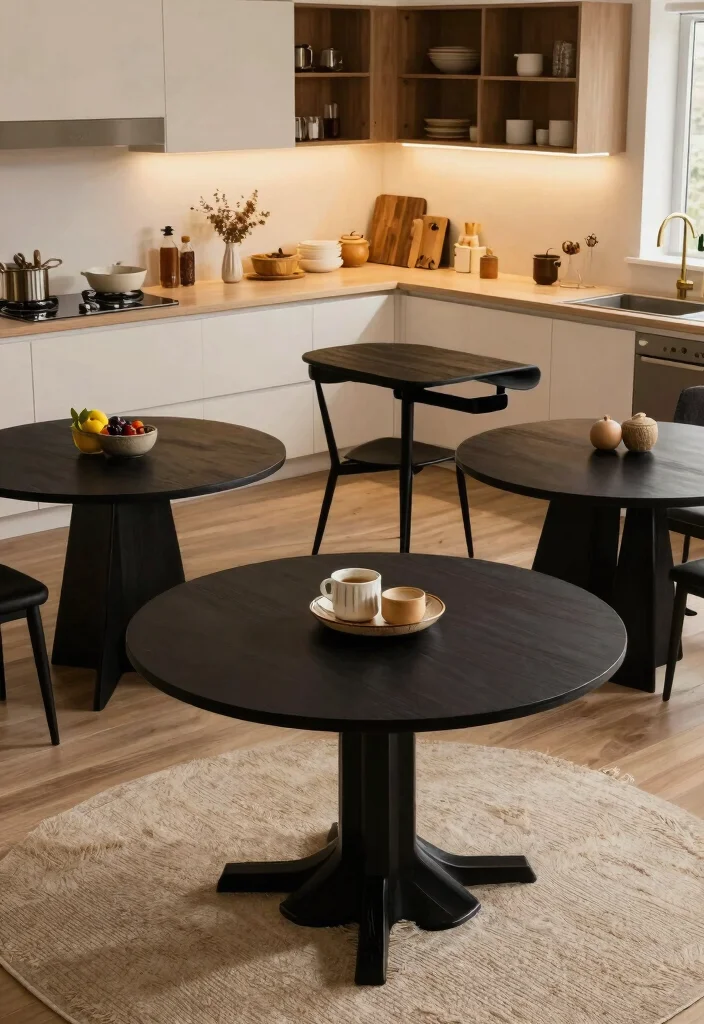 18 Black Kitchen Table Ideas With Bold Modern Style 19 18 Black Kitchen Table Ideas With Bold Modern Style - Conclusion 1