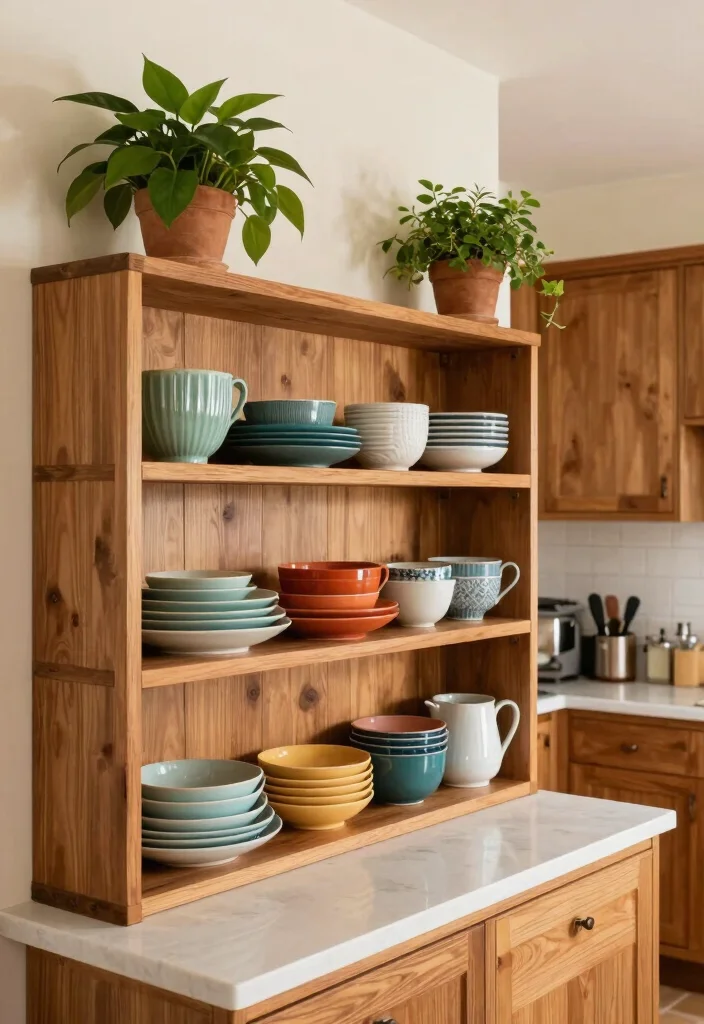 18 Cherry Wood Cabinets Kitchen Ideas With Warm Elegance 1 18 Cherry Wood Cabinets Kitchen Ideas With Warm Elegance - 1. Open Shelving with Cherry Wood Accents 1