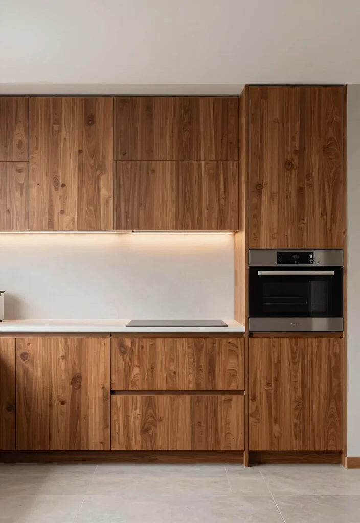 18 Cherry Wood Cabinets Kitchen Ideas With Warm Elegance 12 18 Cherry Wood Cabinets Kitchen Ideas With Warm Elegance - 12. Sleek and Minimalist Cherry Wood Designs 1