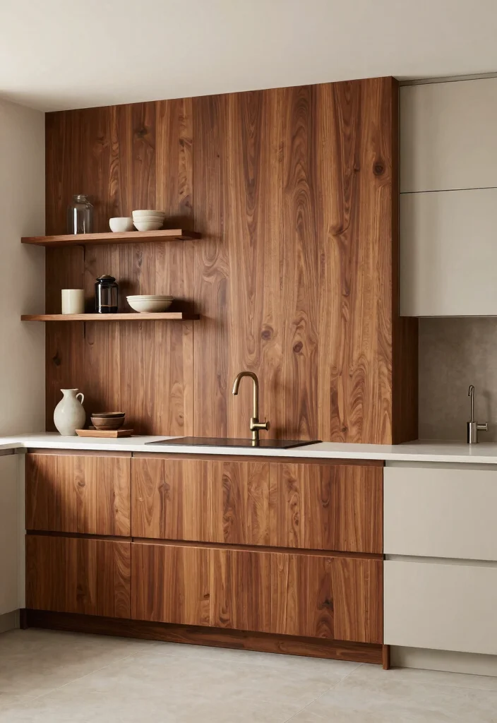 18 Cherry Wood Cabinets Kitchen Ideas With Warm Elegance 14 18 Cherry Wood Cabinets Kitchen Ideas With Warm Elegance - 14. Cherry Wood Accent Walls 1