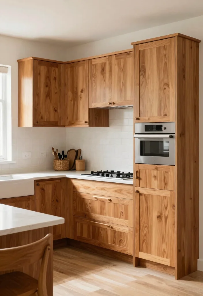 18 Cherry Wood Cabinets Kitchen Ideas With Warm Elegance 18 18 Cherry Wood Cabinets Kitchen Ideas With Warm Elegance - 18. Eco-Friendly Cherry Wood Options 1