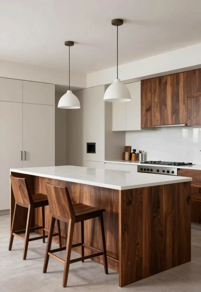 18 Cherry Wood Cabinets Kitchen Ideas With Warm Elegance 2 18 Cherry Wood Cabinets Kitchen Ideas With Warm Elegance - 2. Modern Cherry Wood Island 1