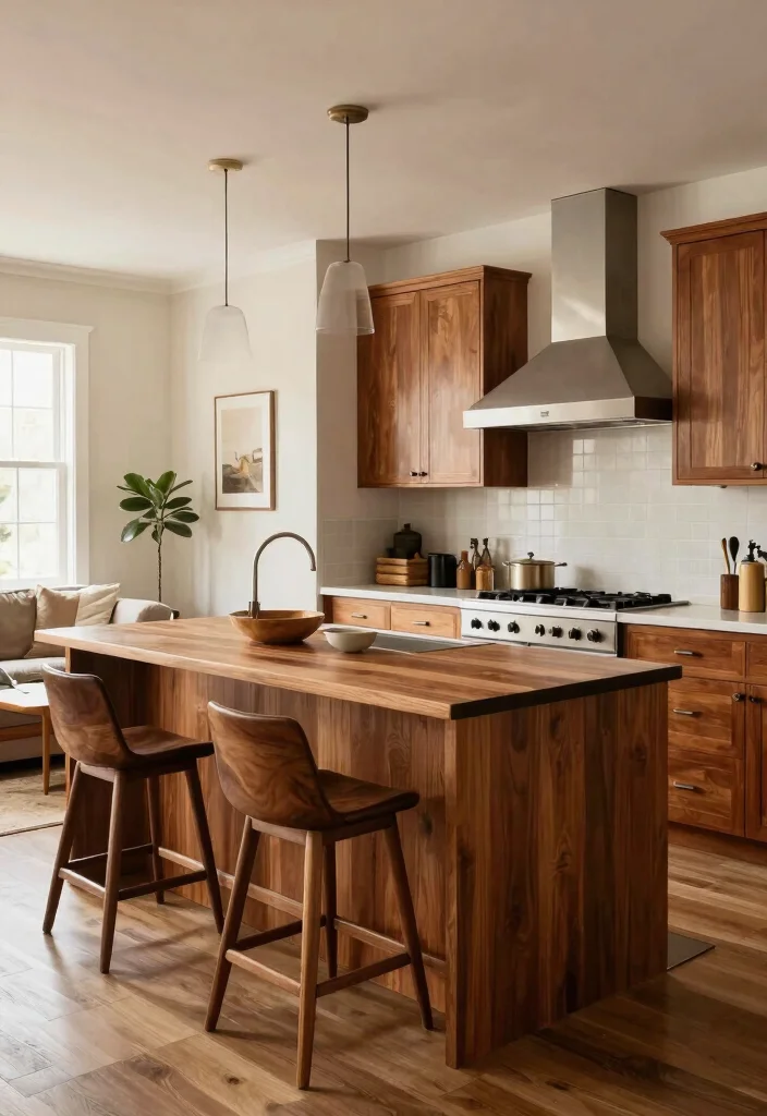 18 Cherry Wood Cabinets Kitchen Ideas With Warm Elegance 8 18 Cherry Wood Cabinets Kitchen Ideas With Warm Elegance - 8. Open Concept Cherry Wood Kitchens 1