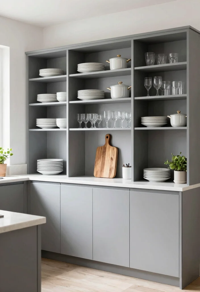 18 Cupboard for Kitchen Ideas That Elevate Storage - 4. Open Kitchen Cupboards for Simplified Access 1