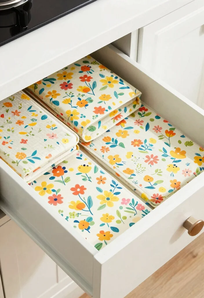18 Deep Drawer Organization Kitchen Ideas That Stay Tidy - 8. Biodegradable Drawer Liners 1