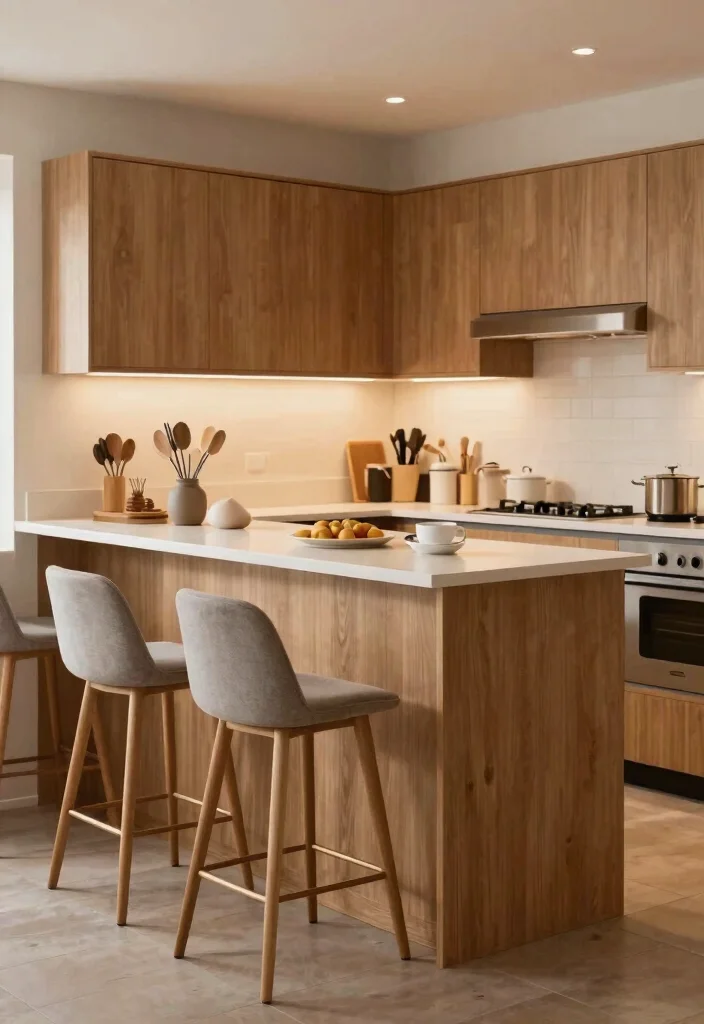 18 Espresso Kitchen Cabinets Ideas With Rich Depth - 16. Cozy Breakfast Bars 1