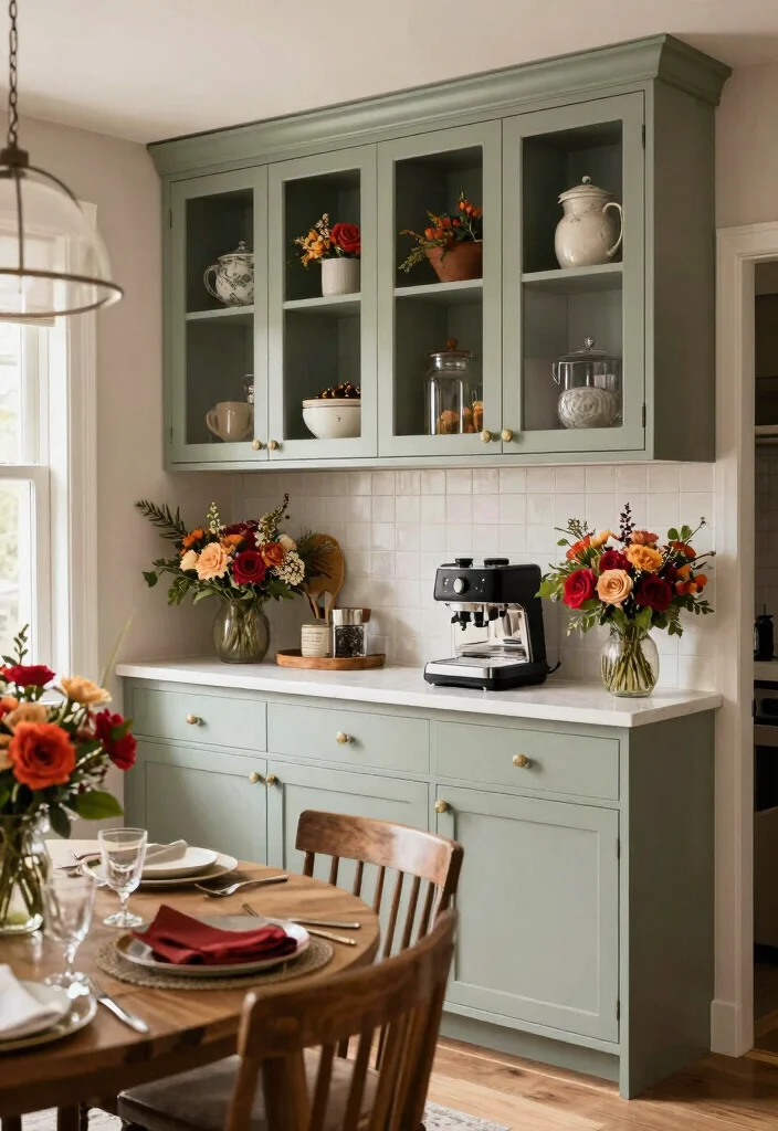 18 Espresso Kitchen Cabinets Ideas With Rich Depth - 18. Seasonal Decor Updates 1