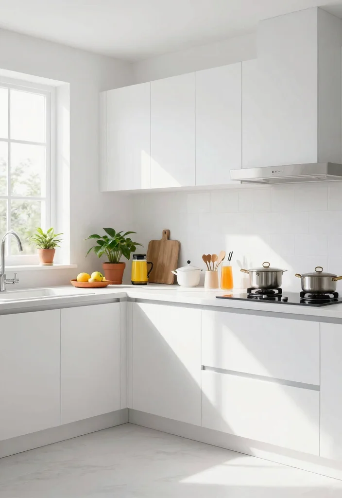 18 Kitchen Color Ideas for Walls That Brighten Instantly 8 18 Kitchen Color Ideas for Walls That Brighten Instantly - 8. Classic Crisp White 1