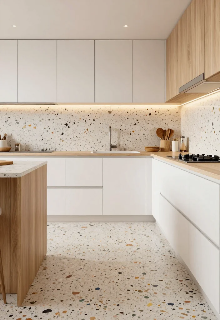 18 Kitchen Tile Floor 2026 Trending Ideas That Elevate Your Space 11 18 Kitchen Tile Floor 2026 Trending Ideas That Elevate Your Space - 11. Terrazzo Tiles for an Artistic Flair 1