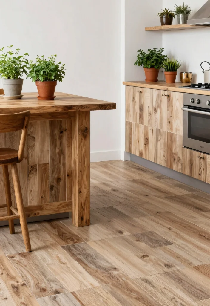 18 Kitchen Tile Floor 2026 Trending Ideas That Elevate Your Space 4 18 Kitchen Tile Floor 2026 Trending Ideas That Elevate Your Space - 4. Reclaimed Wood Look Tiles 1
