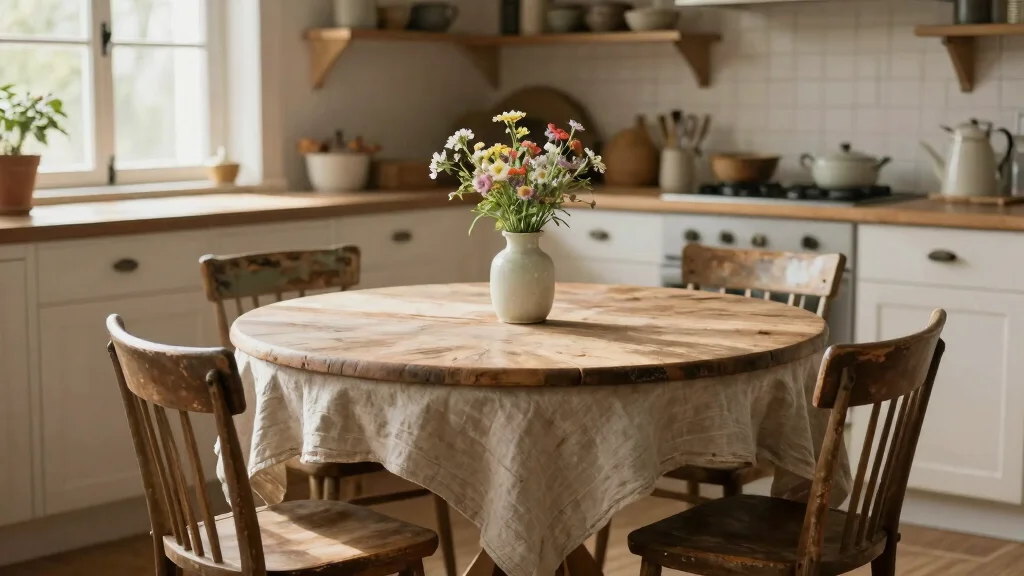 18 Round Kitchen Tables Ideas With Cozy Charm