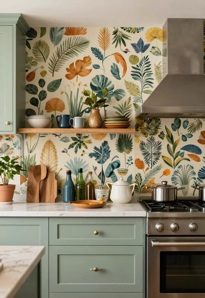 18 Wallpaper Kitchen Backsplash Ideas With Creative Flair 19 18 Wallpaper Kitchen Backsplash Ideas With Creative Flair - Conclusion 1