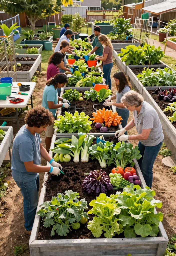 12 Container Vegetable Garden Ideas for Patios and Balconies - 12. Community Container Garden 1