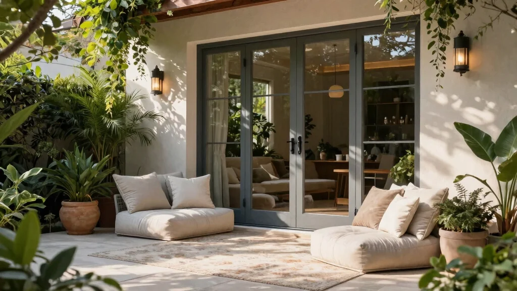 12 Glass Doors Patio Ideas That Let in Light Without Losing Privacy