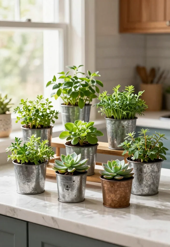 12 Metal Plant Stand Ideas That Hold Heavy Pots Without Tipping - 10. Small Decorative Plant Holders 1
